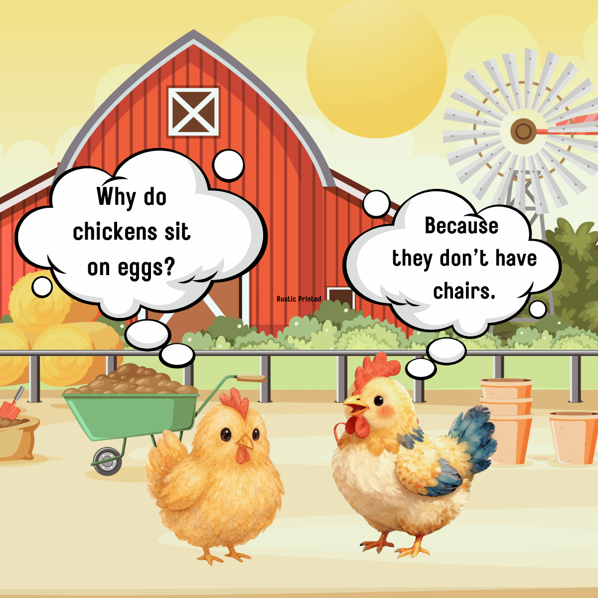 Chicken Care App loading artwork